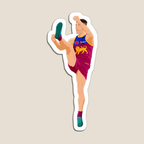 Aperçu de l'œuvre Josh Dunkley – Brisbane Lions – Football australien / AFL créée et vendue par ozsports.