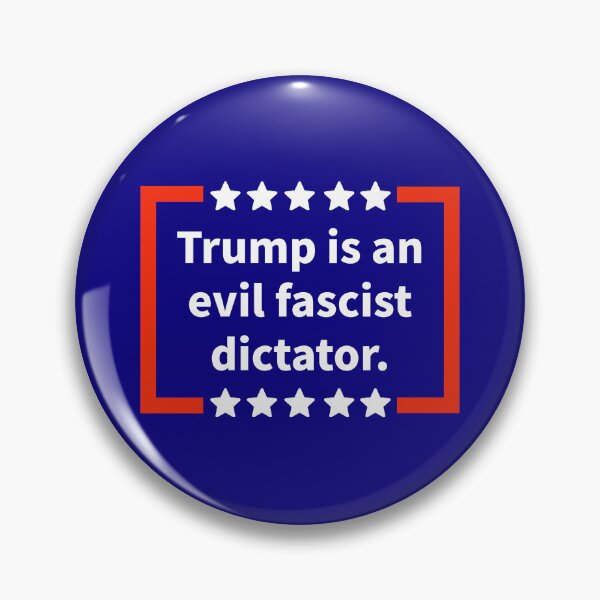 Artikelvorschau, Trump ist ein böser faschistischer Diktator entworfen und verkauft von Rachel the Artist .
