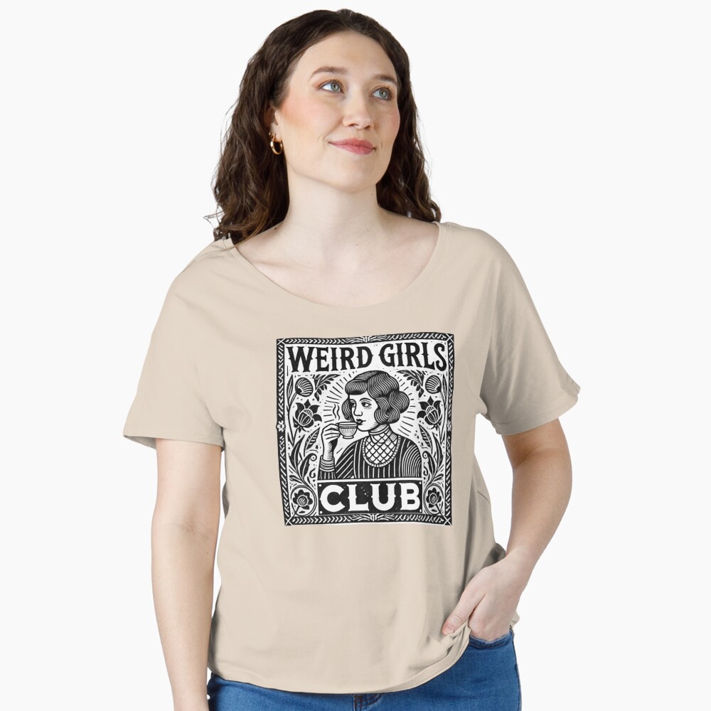 Aperçu de l'œuvre T-shirt coupe relax créée et vendue par Inadesignstore.