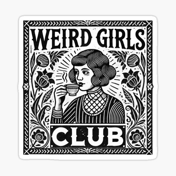 Item preview, Club de chicas raras designed and sold by Inadesignstore.