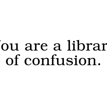 Imagen de la obra Biblioteca de la confusión de Unworthy42