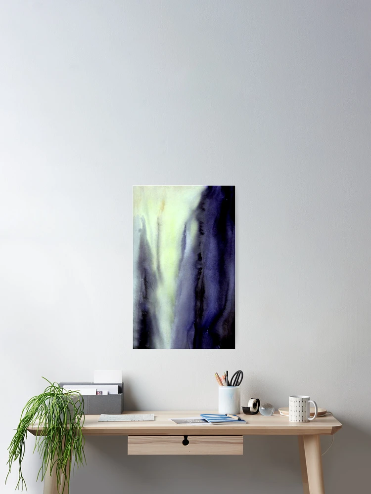 Thumbnail 2 of 3, Poster, watercolor painting abstract effect designed and sold by SamirArt.