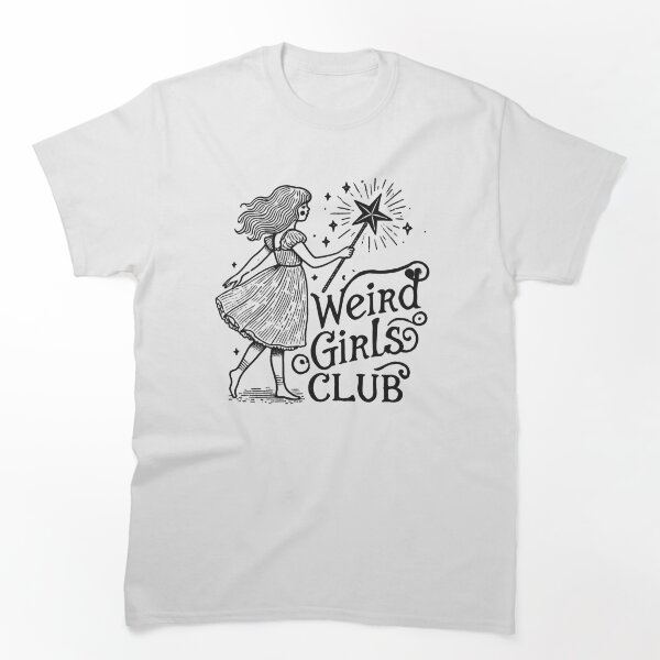 Aperçu de l'œuvre Club de filles bizarres créée et vendue par Inadesignstore.