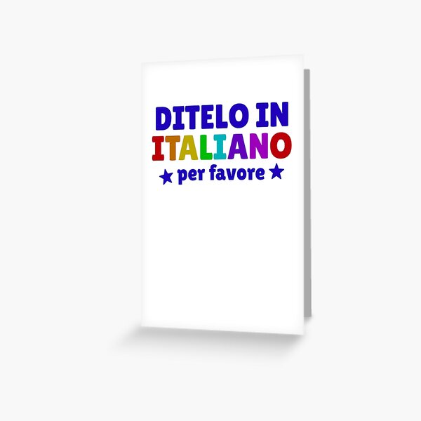 Item preview, Ditelo In Italiano Per Favore Equipo Para Profesores De Italiano designed and sold by DynamicDesign.