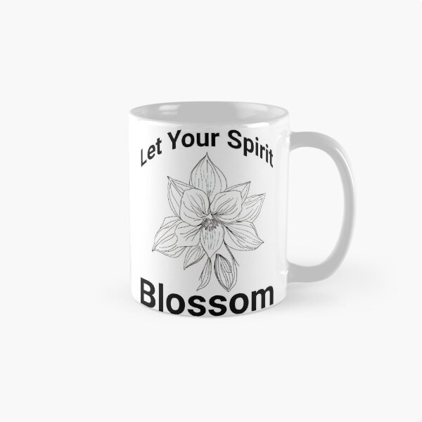 Aperçu de l'œuvre Laissez votre esprit s'épanouir avec Columbine Bloom créée et vendue par MouseWisdom.