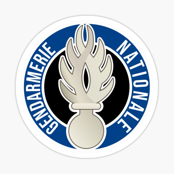 Aperçu de l'œuvre Gendarmerie nationale - Gendarmerie nationale (France) créée et vendue par wordwidesymbols.