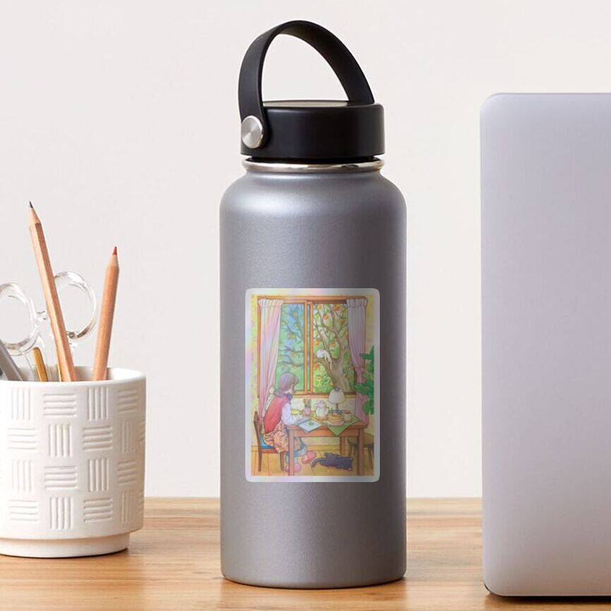 Item preview, Holographic Sticker designed and sold by rowonart.