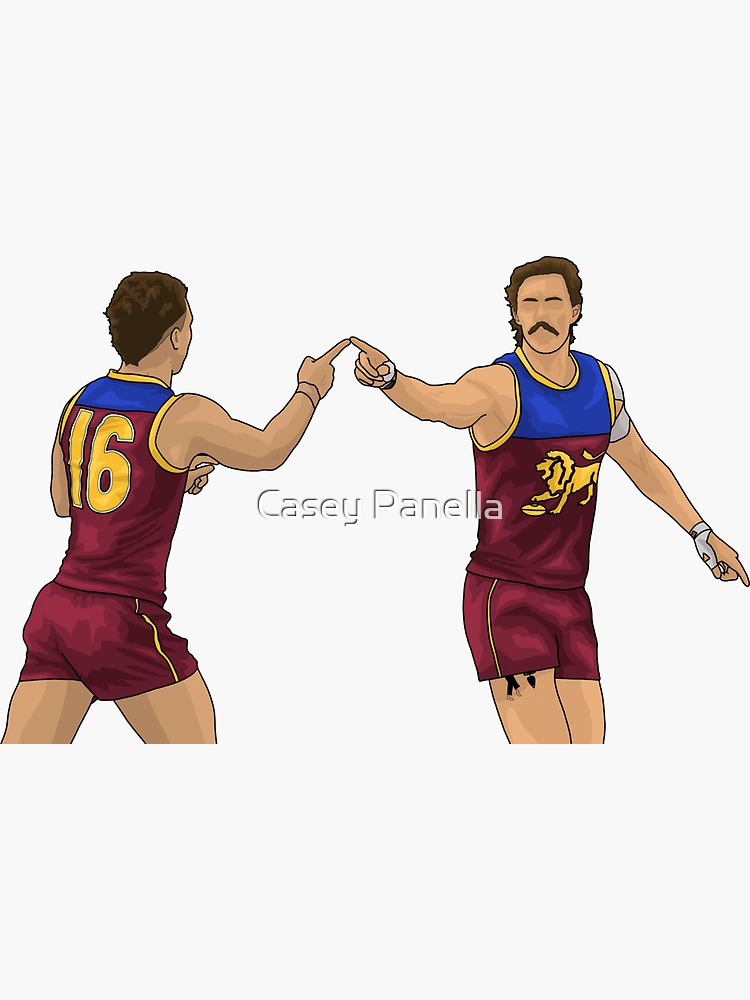 Thumbnail 3 of 3, Sticker, Cameron Rayner & Joe Daniher designed and sold by Casey Panella.