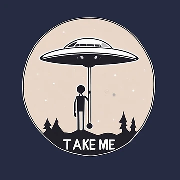 Artwork thumbnail, Take me UFO by Planetporridge