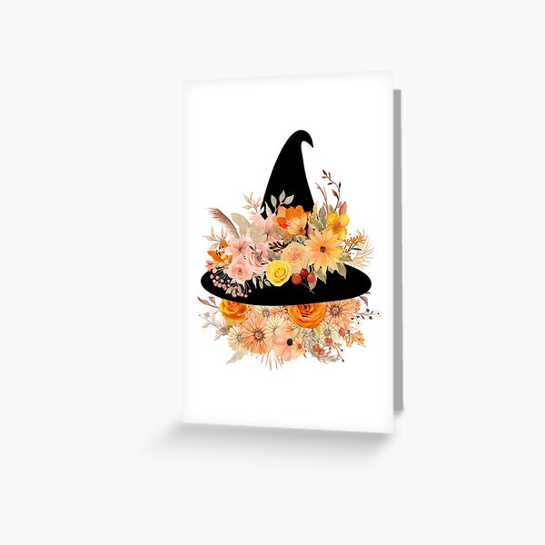 Item preview, Sombrero de bruja con flores. Hermosas flores rodeando el sombrero. designed and sold by AccessibleShop.