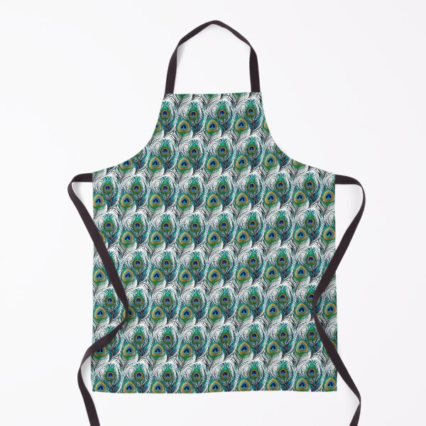 Item preview, Peacock Feather Repeating Pattern designed and sold by Magnolia Valley Art.