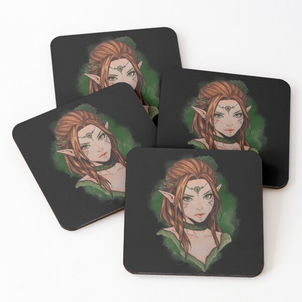 Item preview, Woods Elf Drawing Green designed and sold by BLTeesNmore.