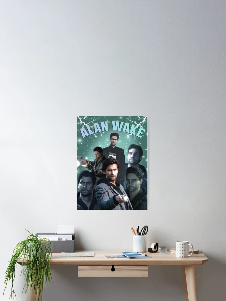 Thumbnail 2 of 3, Poster, Alan Wake 1 design designed and sold by ElectricSherry.