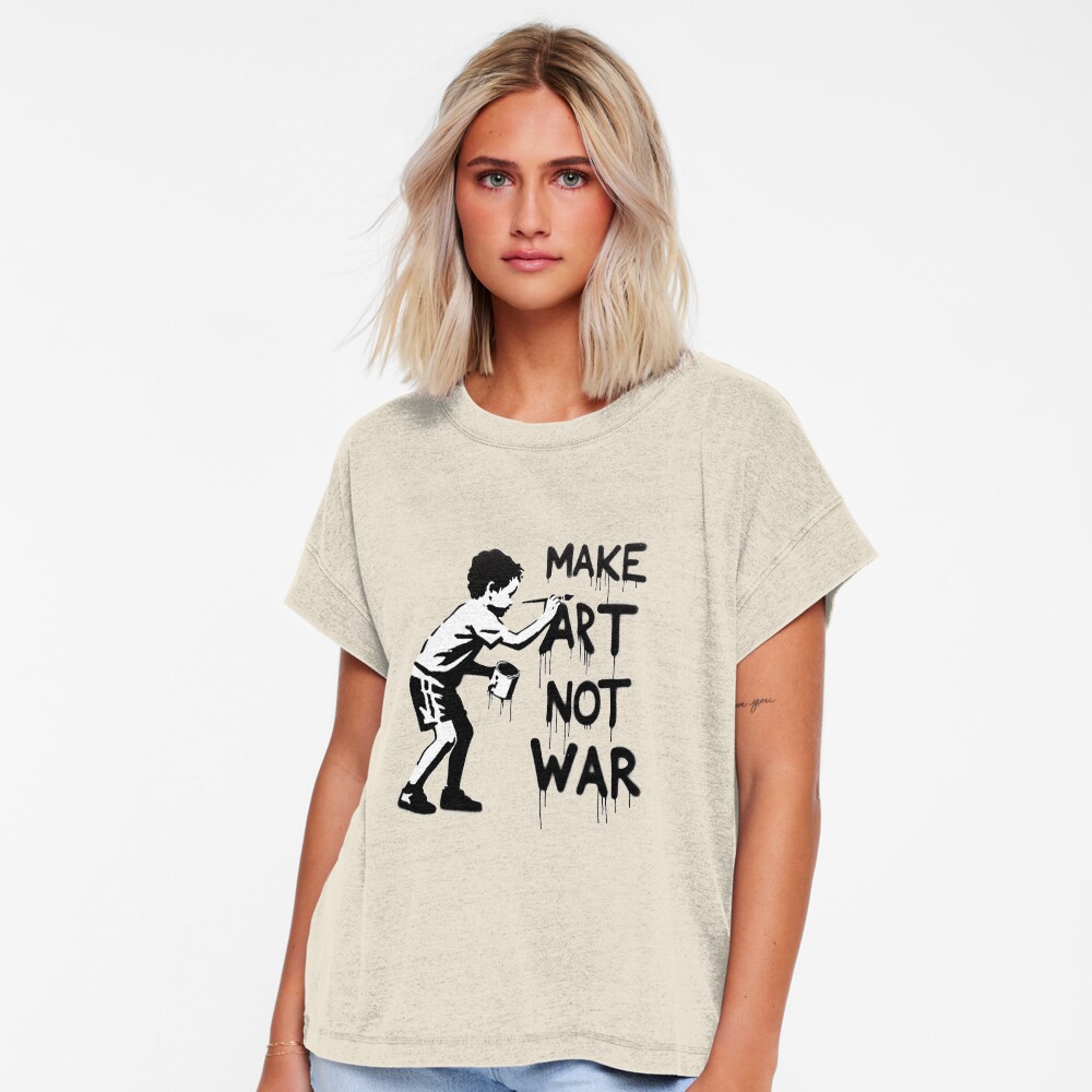 Vista previa del artículo con la obra «Camiseta relajada», diseñado y vendido por EdgyEdgeArt.