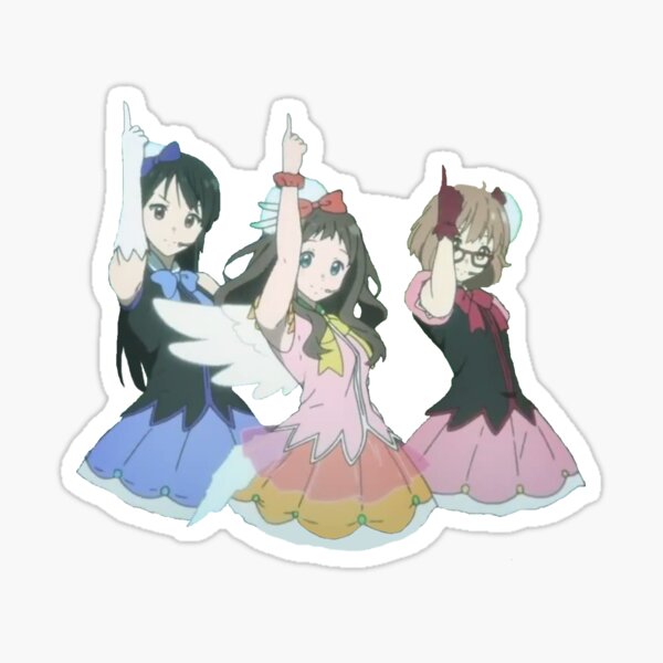 Artikelvorschau, Mirai, Ai und Mitsuki Performance Aufkleber entworfen und verkauft von Moonsun3.