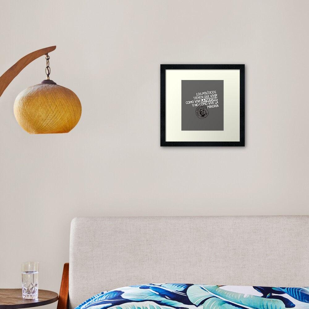 Vista previa del artículo con la obra «Lámina enmarcada», diseñado y vendido por elpepe.