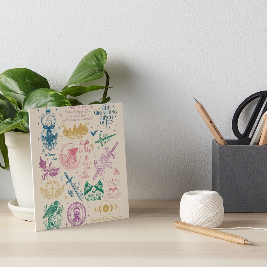 Item preview, Art Board Print designed and sold by RenettaFunky.