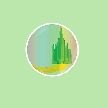 Artwork thumbnail, Emerald City Bubble by sierraford