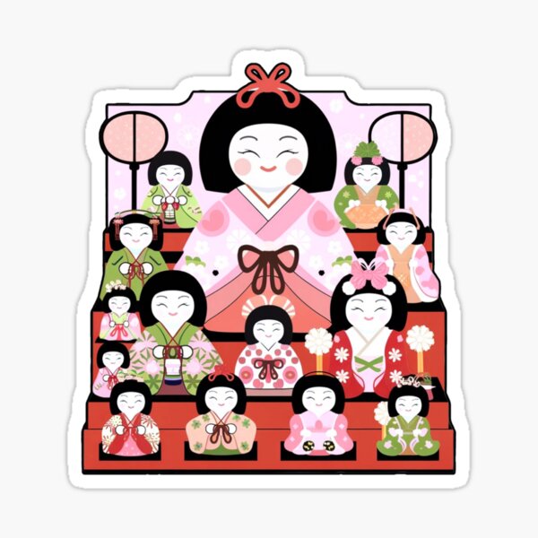 Artikelvorschau, Das Hina-Hinamatsuri-Fest entworfen und verkauft von Myra365Art.