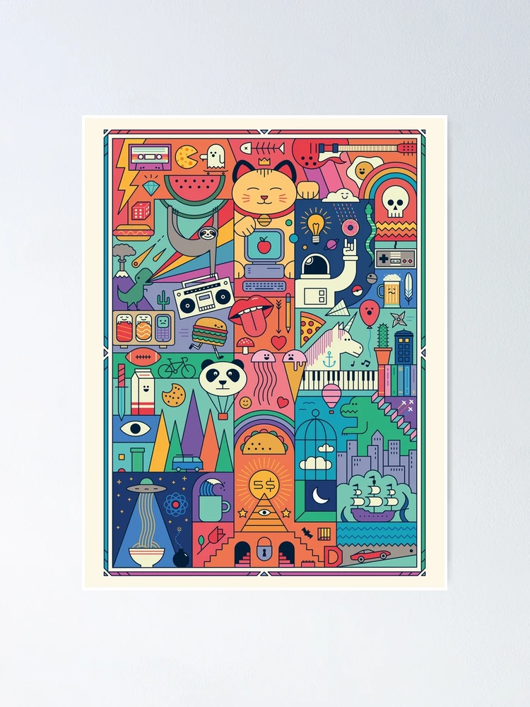 Thumbnail 1 of 3, Poster, The Big Tee designed and sold by thepapercrane.
