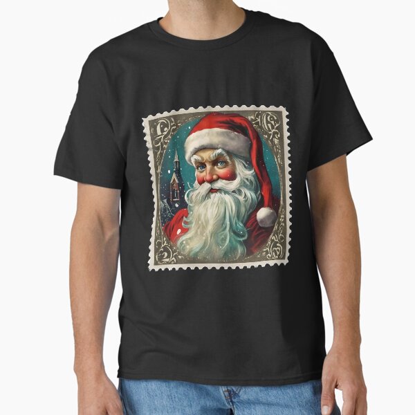 Item preview, Sello clásico Saludos de Papá Noel designed and sold by Vintagestamps.