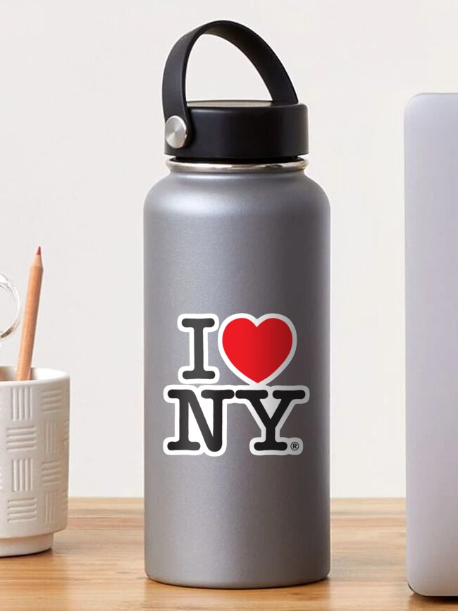 Aperçu 1 sur 3. Sticker avec l'œuvre Logo classique I LOVE NY créée et vendue par ILNYSHOP.