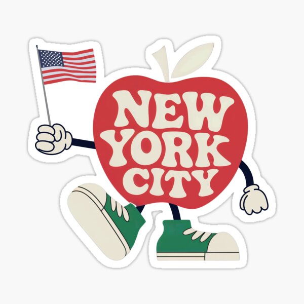 Item preview, Bandera de la Gran Manzana de la ciudad de Nueva York NYC Estados Unidos designed and sold by Anniko Art Studio.