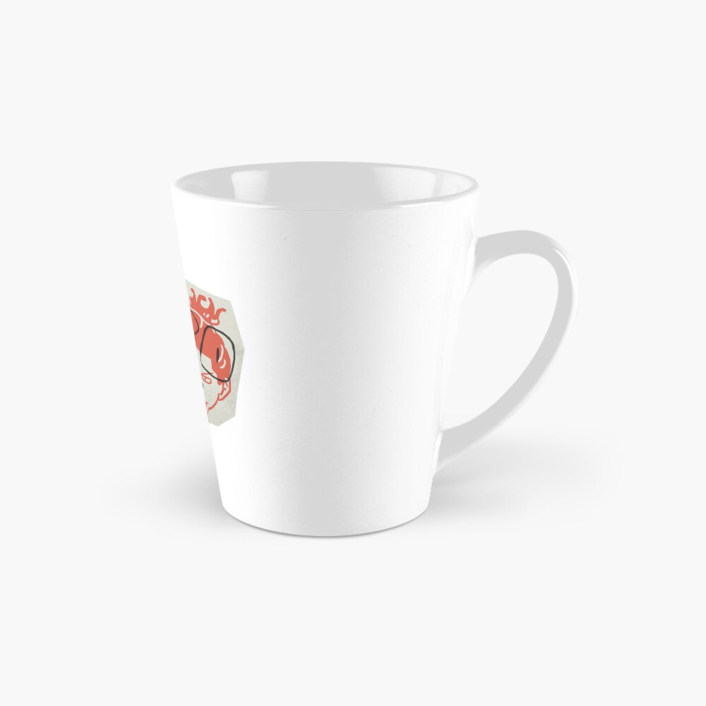 Vista previa del artículo con la obra «Taza cónica», diseñado y vendido por LFStickers.