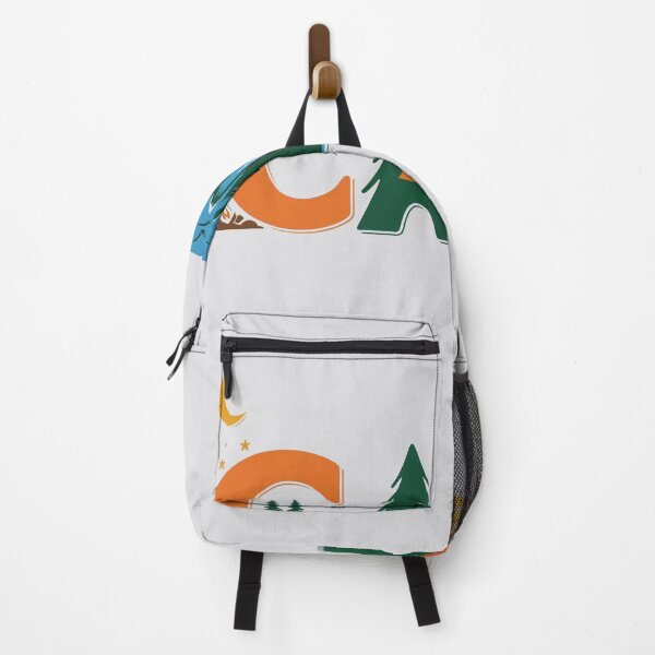 Aperçu de l'œuvre Graphique d'aventure CAMP coloré – Design nature, camping et plein air créée et vendue par zofron.