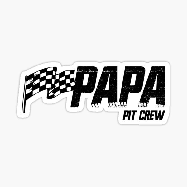 Item preview, Equipo de boxes Papa Race Cumpleaños a juego Carreras familiares Papa Gear designed and sold by DynamicDesign.
