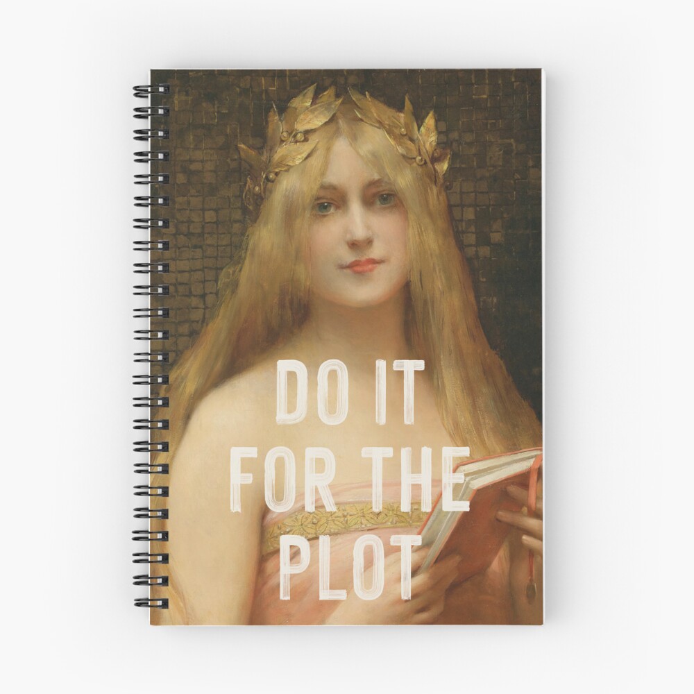 Item preview, Spiral Notebook designed and sold by OhFineArt.