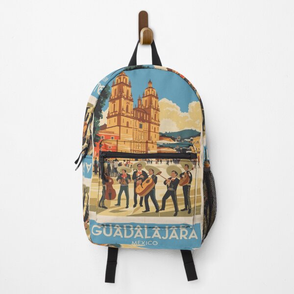 Item preview, Póster de viaje vintage de Guadalajara designed and sold by TravelerRat.