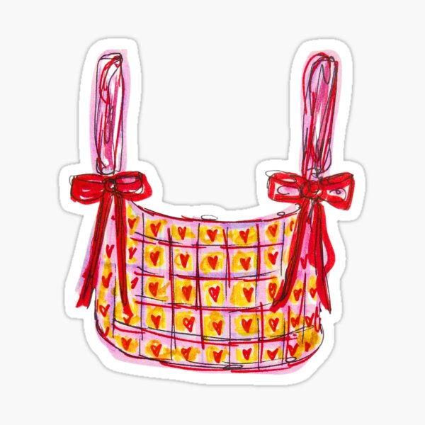 Aperçu de l'œuvre Sac en ruban avec coeur !! créée et vendue par livebrave3.