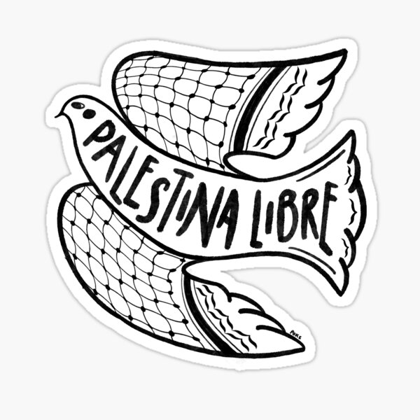 Item preview, Palestina libre 3 designed and sold by pollosparatodos.