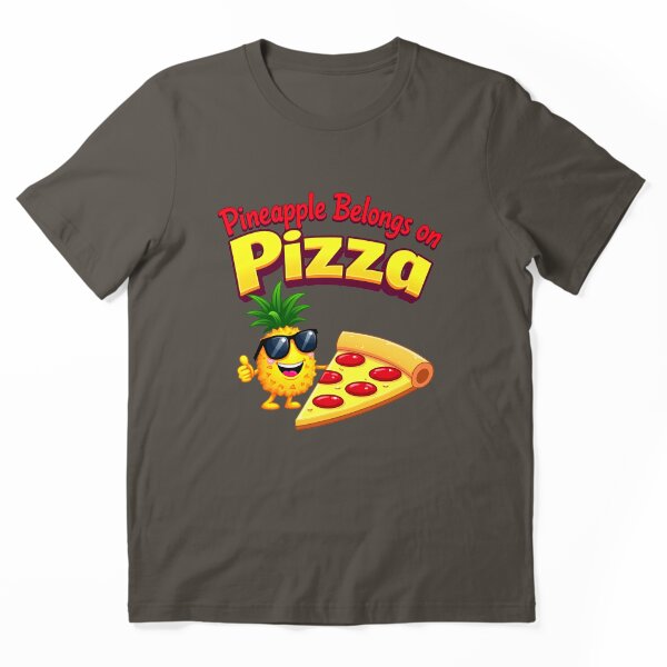 Artikelvorschau, Ananas gehört auf Pizza - Lustiges Food-Design entworfen und verkauft von MystiqSlav.