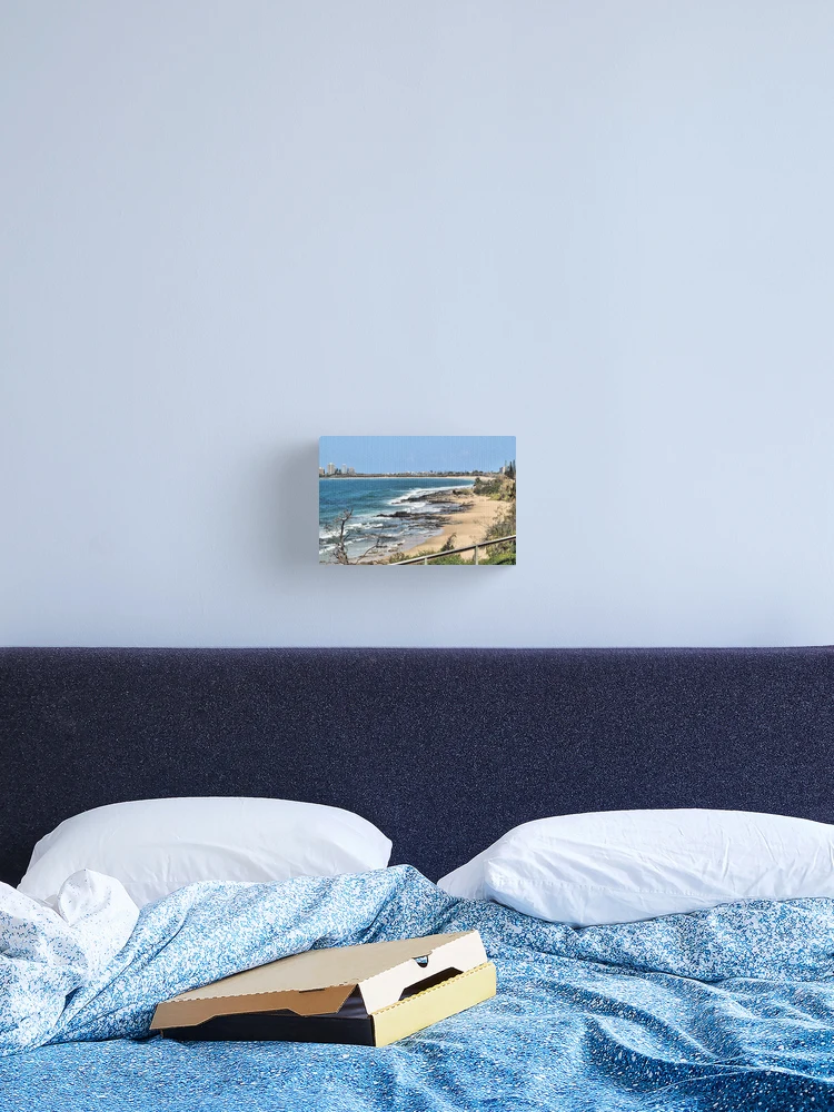 Thumbnail 2 of 3, Canvas Print, Mooloolaba Beach designed and sold by Margaret Stevens.