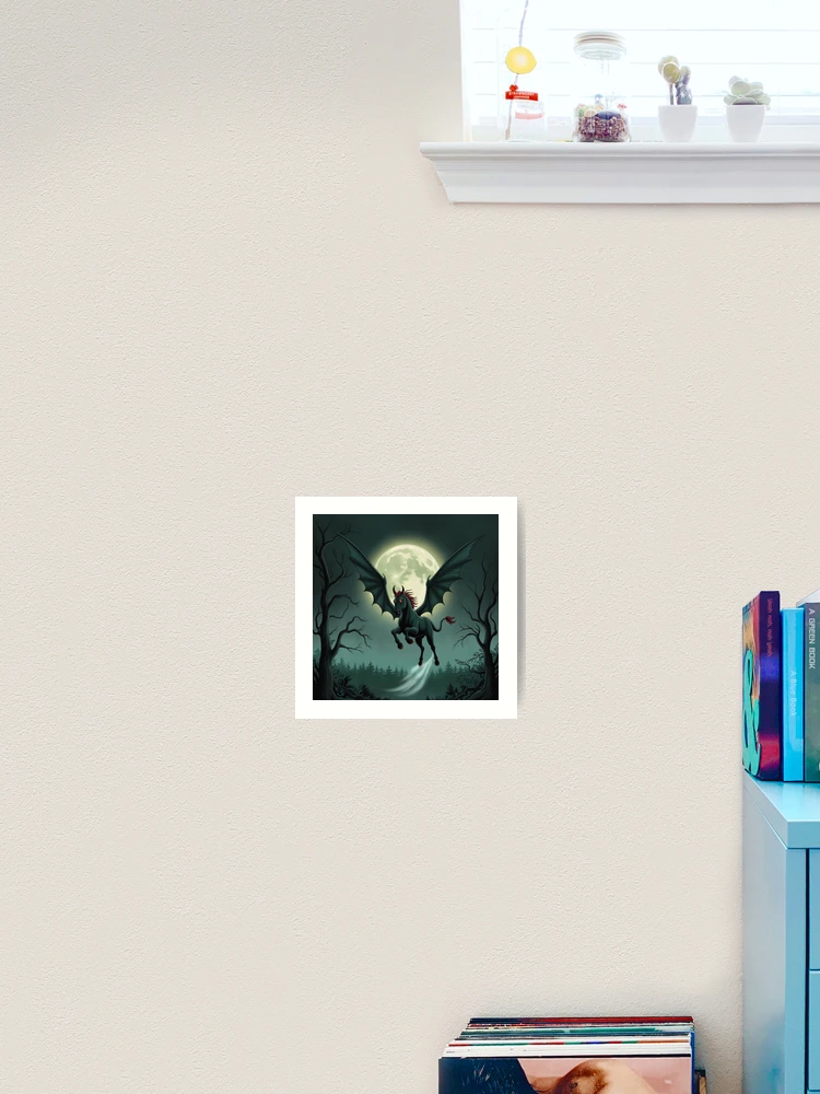 Thumbnail 2 of 3, Art Print, Nightmare Ride designed and sold by Jestersmodified.