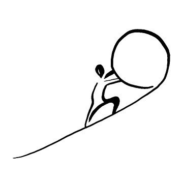Artwork thumbnail, Sisyphus by SilverAIShop