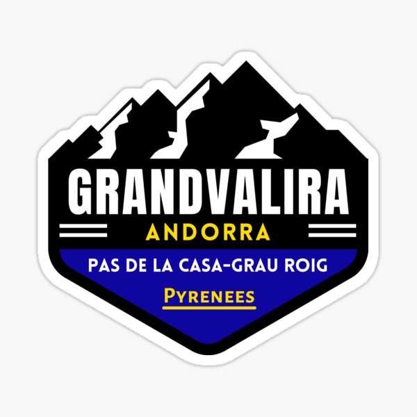 Item preview, Grandvalira Andorra designed and sold by GoodOldVintage.