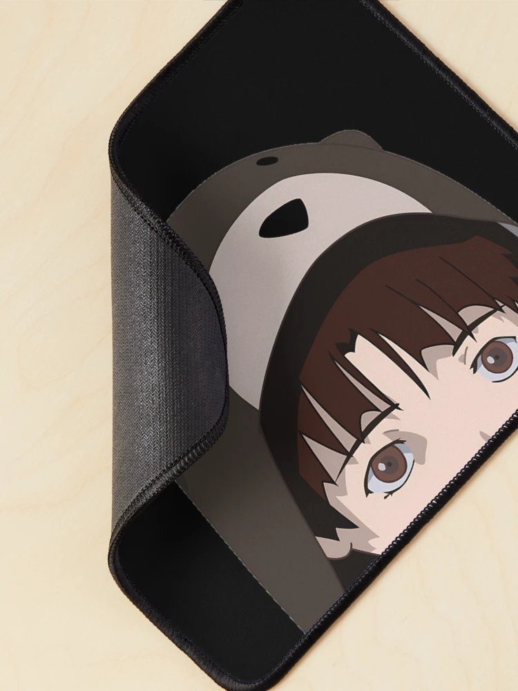 Thumbnail 2 of 5, Mouse Pad, Lain Peeker designed and sold by NamaMerch.