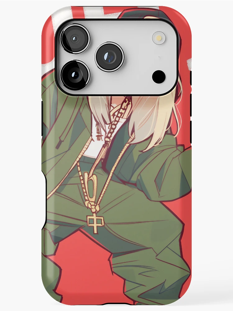 Thumbnail 1 of 4, iPhone Case, Billie's hair inspired avatar designed and sold by Quirkyaesthetics.