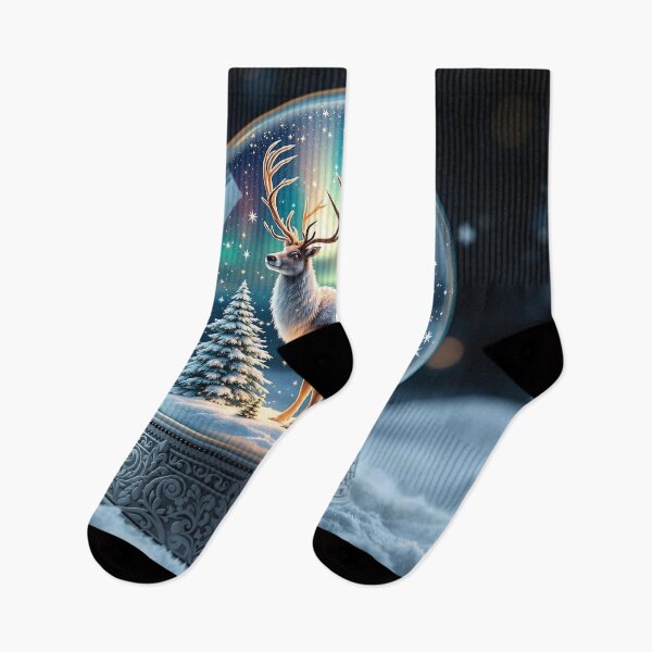 Item preview, Reno en bola de nieve designed and sold by jkrphoto.