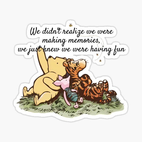 Aperçu de l'œuvre Winnie l'ourson et ses amis créée et vendue par ColorFlowArt.