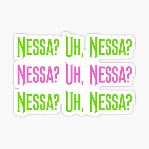 Item preview, nessa uh nessa boq leñador malvado designed and sold by beegu.