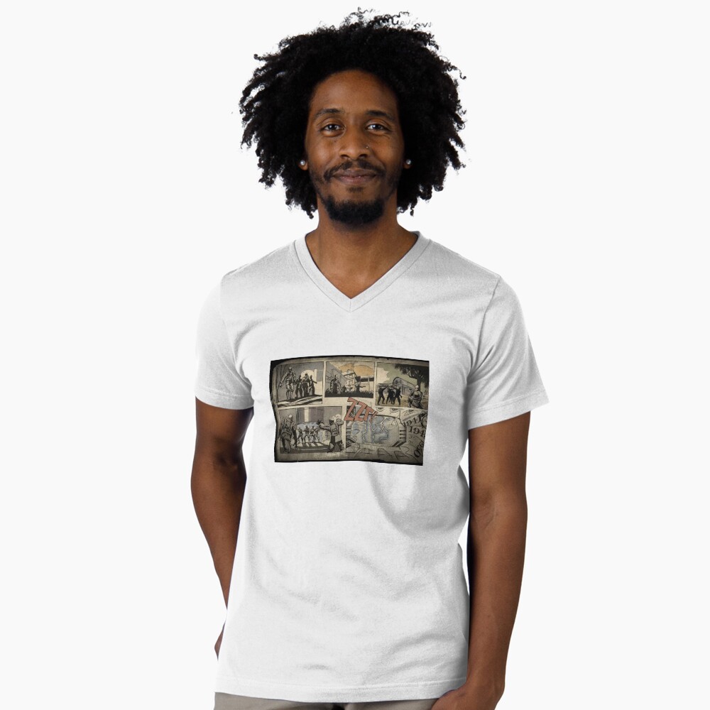 Item preview, V-Neck T-Shirt designed and sold by Rccola55.
