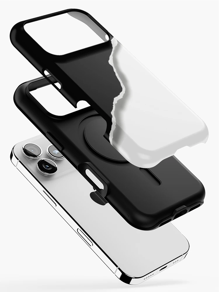 Imagen 2 de 4, Funda de iPhone con la obra Blanco y negro de moda, diseñada y vendida por MOBI-CASE.