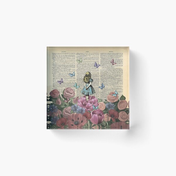 Aperçu de l'œuvre Alice au pays des merveilles - Le jardin des merveilles créée et vendue par maryedenoa.