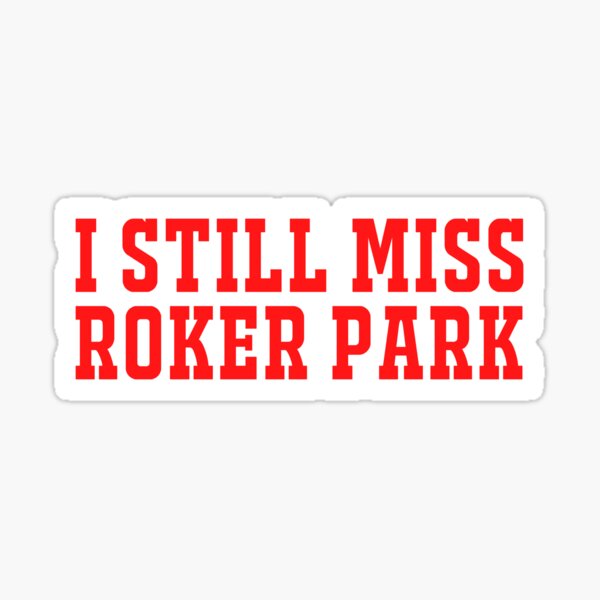 Artikelvorschau, ICH VERMISSE IMMER NOCH DEN ROKER PARK entworfen und verkauft von TheBootRoom.