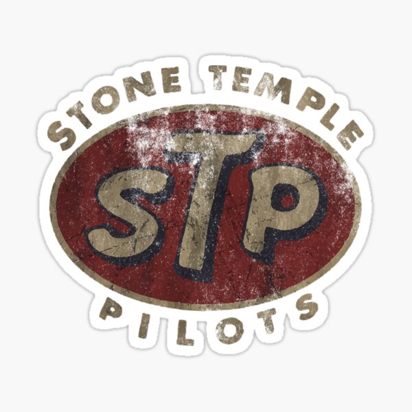 Item preview, El logotipo vintage de los pilotos S.T.P. designed and sold by twistedfiction.