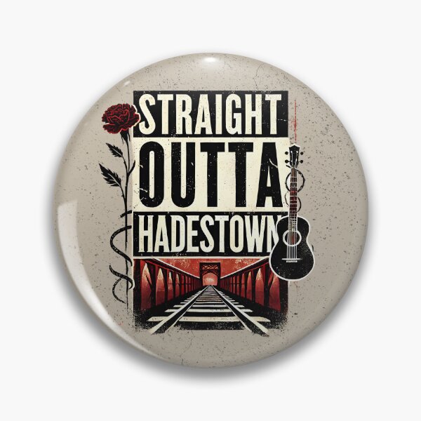 Artikelvorschau, Straight Outta Hadestown – Broadway-Musical-Parodie entworfen und verkauft von PricklyBearArt.